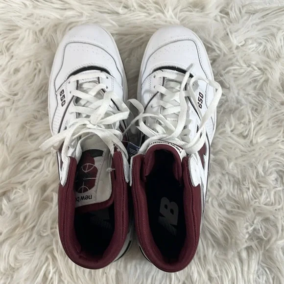 NEW BALANCE BB650RCH High Top Sneakers Men's US 13 White Basketball Shoes NEW - Picture 7 of 16